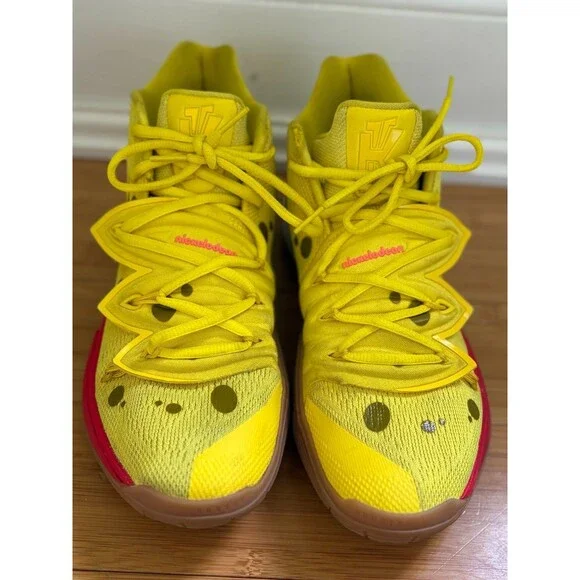 Nike SpongeBob SquarePants x Kyrie 5 SpongeBob CJ6951-700 Mens Size 9